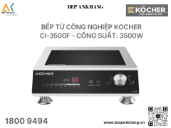 Bếp từ công nghiệp Kocher CI-3500F - Công suất: 3500W